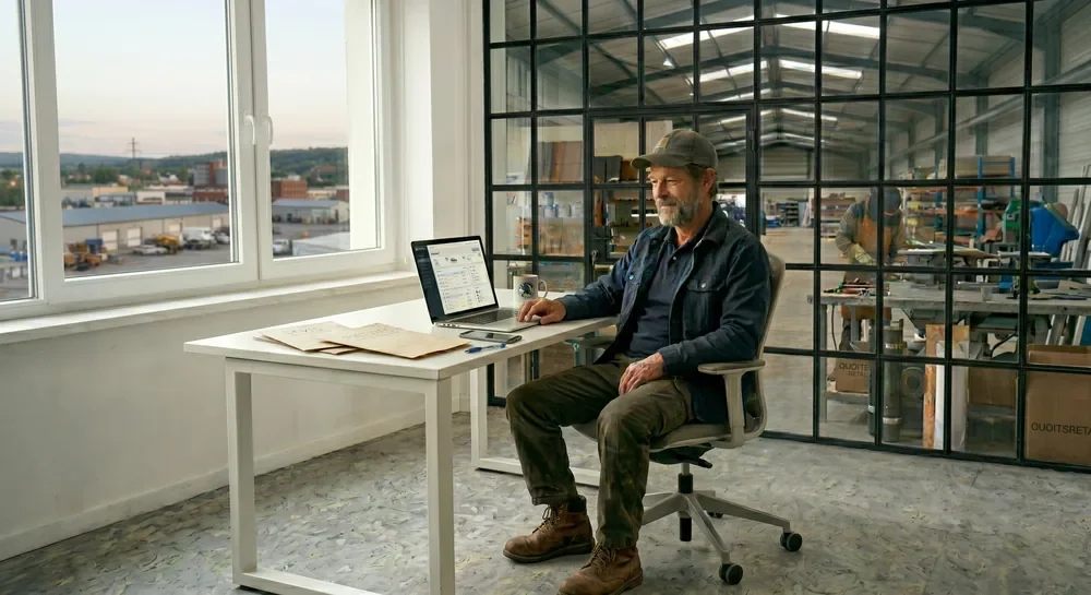 Artisan couvreur — refonte du process devis vers encaissement, accompagnement Digitalchimist