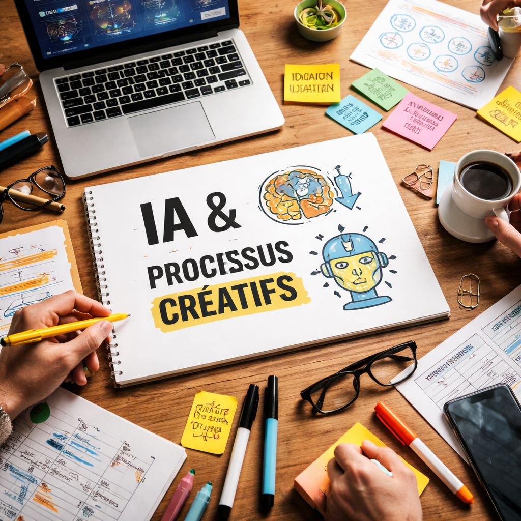 IA et processus créatifs : collaboration entre intelligence artificielle et créateurs dans une démarche de co-créativité